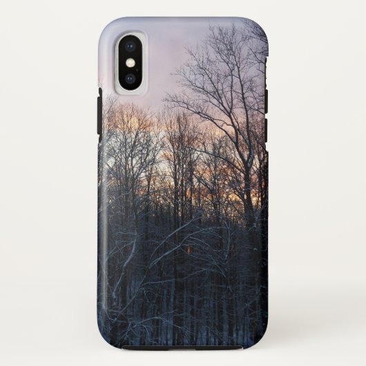 ウィンターサンライズIパステル自然景観 Case-Mate iPhoneケース (裏面)