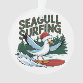 ウィンターサーファーシーガル、クリスマスシーガル オーナメント