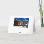 ウィンターシティナイトホリデークリスマスカード シーズンカード (裏面)