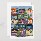 ウィンターシティホリデーカ空白のード シーズンカード (正面/裏面)