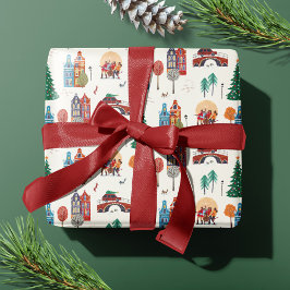 ウィンターシティホリデークリスマスパーティ ラッピングペーパー