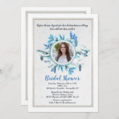 ウィンターシャワー招待状 招待状 (正面/裏面)