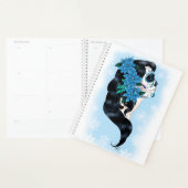 ウィンターシュガースカルブルースノーフレーク プランナー手帳 (ディスプレー)