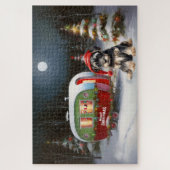 ウィンターシュナウザーキャラバンクリスマスアドベンチャー ジグソーパズル (縦)