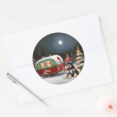 ウィンターシュナウザーキャラバンクリスマスアドベンチャー ラウンドシール (封筒)