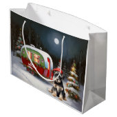 ウィンターシュナウザーキャラバンクリスマスアドベンチャー ラージペーパーバッグ (裏面アングル)