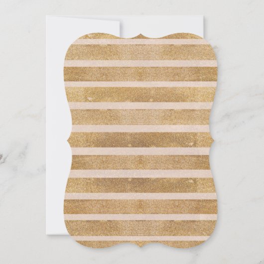 ウィンターシルバーピンクブルースノーフレーク50誕生日 招待状 (裏面)