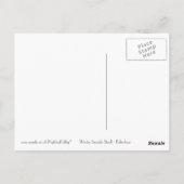 ウィンターシーサイドロール、ファインアート ポストカード (裏面)