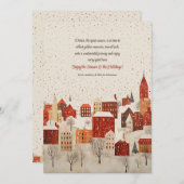 ウィンターシーズンホリデーカード シーズンカード (正面/裏面)