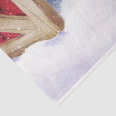 ウィンターシープインレッドバーンティッシュペーパー 薄葉紙 (詳細)