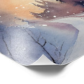 ウィンターシーンアートフォトプリント フォトプリント            (角)