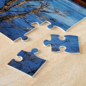 ウィンターシーンコロンビア峡谷 ジグソーパズル (側面)