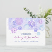 ウィンタージュエルズ ウェディング 招待状 (スタンド正面)