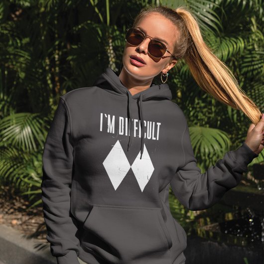 ウィンタースおもしろいポーツスキーママ誕生日ギャグ パーカ