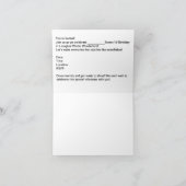 ウィンタースウィート16バースデーパーティーの招待 招待状 (内部)