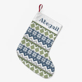 ウィンタースウェター オーダーメイド クリスマスストッキング (正面 (吊り時))