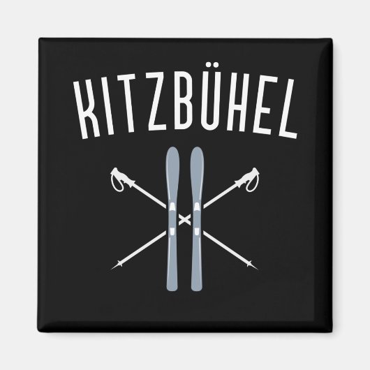 ウィンタースキーオステリヒティロルキツブヘルウィンタースポーツ マグネット (正面)