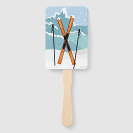 ウィンタースキーカスタム文字ハンドファン ハンドファン