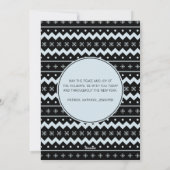 ウィンタースキーハッピーホリデーズホリデーズホリデーカード シーズンカード (裏面)