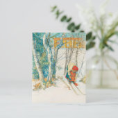 ウィンタースキーバイカール・ラルソン シーズンポストカード (スタンド正面)