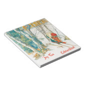 ウィンタースキーバイカール・ラルソン ノートパッド (アングル)