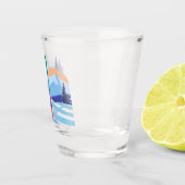 ウィンタースキーマウンテン ショットグラス (右)