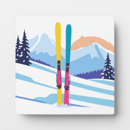 ウィンタースキーマウンテン フォトプラーク