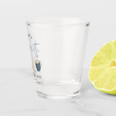 ウィンタースキーリゾートのパーソナライズドバチェロレッテパーティー ショットグラス (右)