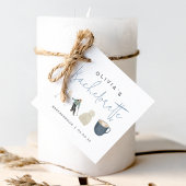 ウィンタースキーリゾートパーソナライズされたバチェロレッテ フェイバータグ