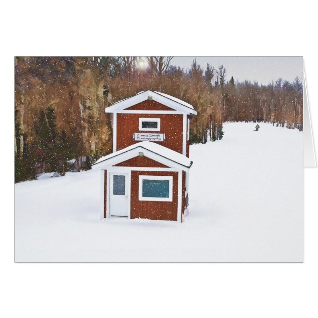 ウィンタースキーロッジ (正面横)