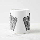 ウィンタースキー ジャンボコーヒーマグカップ (正面)