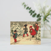 ウィンタースキー ポストカード (スタンド正面)