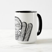 ウィンタースキー マグカップ (正面右)