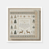 ウィンタースタンダードカクテルナプキンス スタンダードカクテルナプキン (正面)