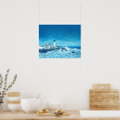 ウィンターストームウォッチアートプリント ポスター (キッチン)