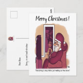 ウィンターストームホリデーポストカード ポストカード (正面/裏面)