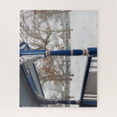 ウィンターストームinコテージシティ – Martha's Vineヤード ジグソーパズル (縦)