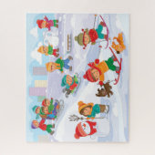 ウィンタースノーおもしろいパズル ジグソーパズル (縦)