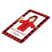 ウィンタースノーアラスカンバケーションおもしろいことわざfor彼 マグネット (左側)