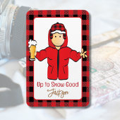 ウィンタースノーアラスカンバケーションおもしろいことわざfor彼 マグネット