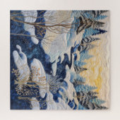 ウィンタースノーイキルトパズル ジグソーパズル (横)