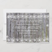 ウィンタースノーウッドクリスマスパーティー 招待状 (正面)