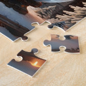 ウィンタースノーグローブパズル ジグソーパズル (側面)