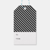 ウィンタースノーグローブホリデーギフトラベル ギフトタグ (裏面)