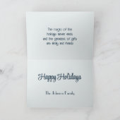 ウィンタースノーグローブ シーズンカード (内部)