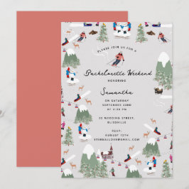 ウィンタースノースキー スキーバチェロレッテウィークエンド 招待状