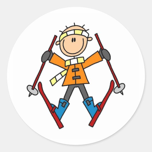 ウィンタースノースキー ラウンドシール (正面)