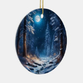 ウィンタースノーデザイン セラミックオーナメント (右)