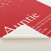 ウィンタースノーフレーカッコいいクズ叔母アンティ引用文ホリデー シェルパブランケット (3/4)