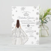 ウィンタースノーフレークのキンセアニエラパーティー 招待状 (スタンド正面)